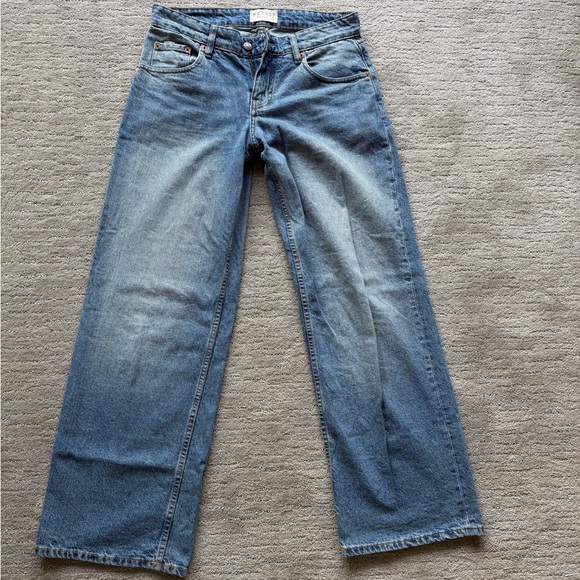 Motel Rocks Low Rise Parallel Jeans - Picture 2 of 4